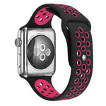 Apple Watch 시리즈 10 42mm / 9&8&7 41mm / SE 3&SE 2&6&SE&5&4 40mm / 3&2&1 38mm 패셔너블 클래식 실리콘 스포츠 시계줄(그레이 화이트), WA1230A, WA1230B, WA1230BG, WA1230BH, WA1230BL, WA1230BM, WA1230BR, WA1230BY, WA1230C, WA1230D, WA1230DW    ...