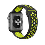 Apple Watch 시리즈 10 42mm / 9&8&7 41mm / SE 3&SE 2&6&SE&5&4 40mm / 3&2&1 38mm 패셔너블 클래식 실리콘 스포츠 시계줄(그레이 화이트), WA1230A, WA1230B, WA1230BG, WA1230BH, WA1230BL, WA1230BM, WA1230BR, WA1230BY, WA1230C, WA1230D, WA1230DW    ...