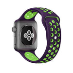 Apple Watch 시리즈 10 42mm / 9&8&7 41mm / SE 3&SE 2&6&SE&5&4 40mm / 3&2&1 38mm 패셔너블 클래식 실리콘 스포츠 시계줄(그레이 화이트), WA1230A, WA1230B, WA1230BG, WA1230BH, WA1230BL, WA1230BM, WA1230BR, WA1230BY, WA1230C, WA1230D, WA1230DW    ...