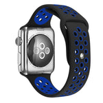 Apple Watch Ultra 49mm & Watch Ultra 2 49mm / 시리즈 10 46mm / 9&8&7 45mm / SE 3&SE 2&6&SE&5&4 44mm / 3&2&1 42mm용 패셔너블 클래식 실리콘 스포츠 시계 밴드(그레이 옐로우), WA1231A, WA1231B, WA1231BG, WA1231BH, WA1231BL, WA1231BM, WA1231BR, WA1231B...