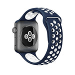 Apple Watch Ultra 49mm & Watch Ultra 2 49mm / 시리즈 10 46mm / 9&8&7 45mm / SE 3&SE 2&6&SE&5&4 44mm / 3&2&1 42mm용 패셔너블 클래식 실리콘 스포츠 시계 밴드(그레이 옐로우), WA1231A, WA1231B, WA1231BG, WA1231BH, WA1231BL, WA1231BM, WA1231BR, WA1231B...