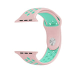 Apple Watch Ultra 49mm & Watch Ultra 2 49mm / 시리즈 10 46mm / 9&8&7 45mm / SE 3&SE 2&6&SE&5&4 44mm / 3&2&1 42mm용 패셔너블 클래식 실리콘 스포츠 시계 밴드(그레이 옐로우), WA1231A, WA1231B, WA1231BG, WA1231BH, WA1231BL, WA1231BM, WA1231BR, WA1231B...