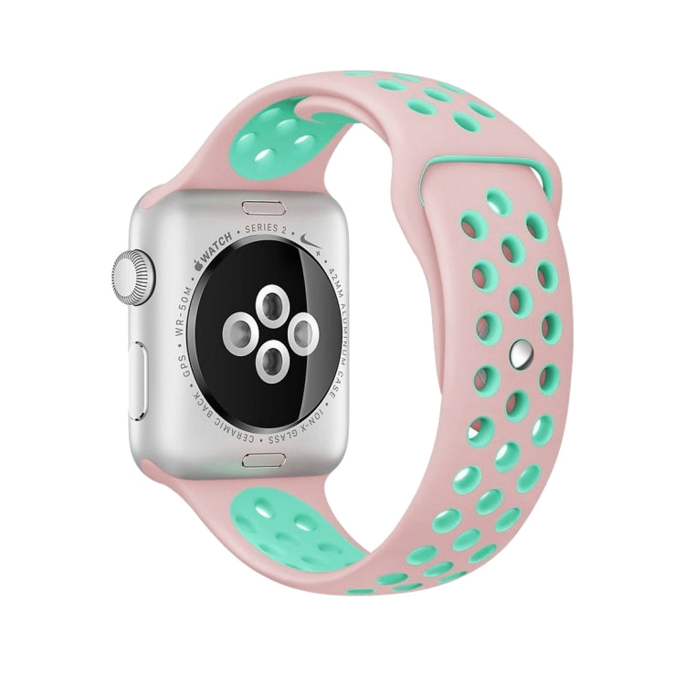 Apple Watch Ultra 49mm & Watch Ultra 2 49mm / 시리즈 10 46mm / 9&8&7 45mm / SE 3&SE 2&6&SE&5&4 44mm / 3&2&1 42mm용 패셔너블 클래식 실리콘 스포츠 시계 밴드(그레이 옐로우), WA1231A, WA1231B, WA1231BG, WA1231BH, WA1231BL, WA1231BM, WA1231BR, WA1231B...
