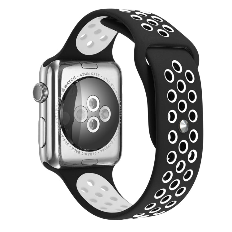 Apple Watch Ultra 49mm & Watch Ultra 2 49mm / 시리즈 10 46mm / 9&8&7 45mm / SE 3&SE 2&6&SE&5&4 44mm / 3&2&1 42mm용 패셔너블 클래식 실리콘 스포츠 시계 밴드(그레이 옐로우), WA1231A, WA1231B, WA1231BG, WA1231BH, WA1231BL, WA1231BM, WA1231BR, WA1231B...