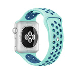 Apple Watch Ultra 49mm & Watch Ultra 2 49mm / 시리즈 10 46mm / 9&8&7 45mm / SE 3&SE 2&6&SE&5&4 44mm / 3&2&1 42mm용 패셔너블 클래식 실리콘 스포츠 시계 밴드(그레이 옐로우), WA1231A, WA1231B, WA1231BG, WA1231BH, WA1231BL, WA1231BM, WA1231BR, WA1231B...