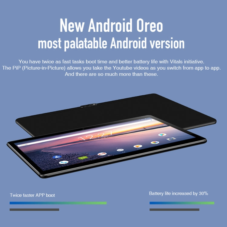 Android 8.0, MTK (Helio X27) 데카 코어 최대 2.1GHz, OTG, FM, 블루투스, 듀얼 밴드 WiFi 지원, 네트워크: 4G, Hi9 Air 4GB+64GB