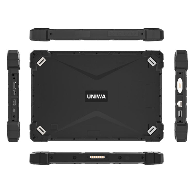 IP67 방수 충격 방지 방진, Windows 11, 인텔 셀러론 J4105 쿼드 코어, WiFi / 블루투스 / RJ-45 지원, 미국 플러그, WinPad W108