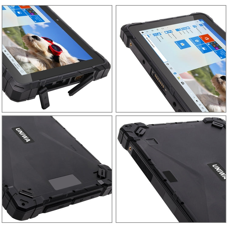IP67 방수 충격 방지 방진, Windows 11, 인텔 셀러론 J4105 쿼드 코어, WiFi / 블루투스 / RJ-45 지원, 미국 플러그, WinPad W108