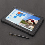 IP67 방수 충격 방지 방진, Windows 11, 인텔 셀러론 J4105 쿼드 코어, WiFi / 블루투스 / RJ-45 지원, 미국 플러그, WinPad W108
