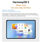 HarmonyOS 3 Qualcomm Snapdragon 888 옥타 코어, 듀얼 WiFi / BT / GPS 지원, 구글 플레이 미지원, GOT-AL09 8GB+256GB