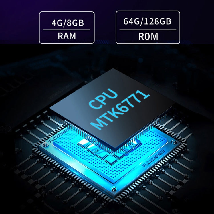 IP68 방수 충격 방지 방진, Android 10.0 MT6771 옥타 코어, GPS/WiFi/BT/NFC 지원, UK 플러그, 8인치 4GB+64GB