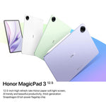 Honor MagicPad3 12.5인치 WiFi 태블릿 PC, 8GB+256GB MagicOS 9.0.1 Qualcomm Snapdragon 8 Gen3 옥타 코어, 8GB+256GB