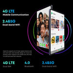 키보드 없음, Android 11, Qualcomm Snapdragon 662 옥타 코어 최대 2.0GHz, 듀얼 SIM & 블루투스 & WiFi & TF 카드 지원 (블랙+블루), HiPad Pro 8GB+128GB
