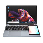 UNIWA ULAP Q15ZR 노트북, 8GB+512GB, 15.6인치 및 7인치 듀얼 디스플레이 윈도우 11 인텔 알더 레이크 N100 옥타 코어, 호주 플러그, 8GB+512GB