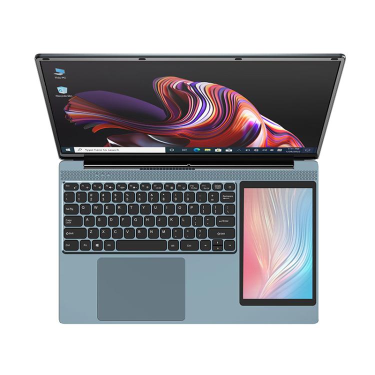 UNIWA ULAP Q15ZR 노트북, 8GB+512GB, 15.6인치 및 7인치 듀얼 디스플레이 윈도우 11 인텔 알더 레이크 N100 옥타 코어, 호주 플러그, 8GB+512GB