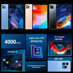 Android 10.0 MTK6750 옥타 코어 1.8GHz, 듀얼 SIM, GPS 지원, OTG, WiFi, BT, 4GB+64GB, MTK6750 4GB+64GB