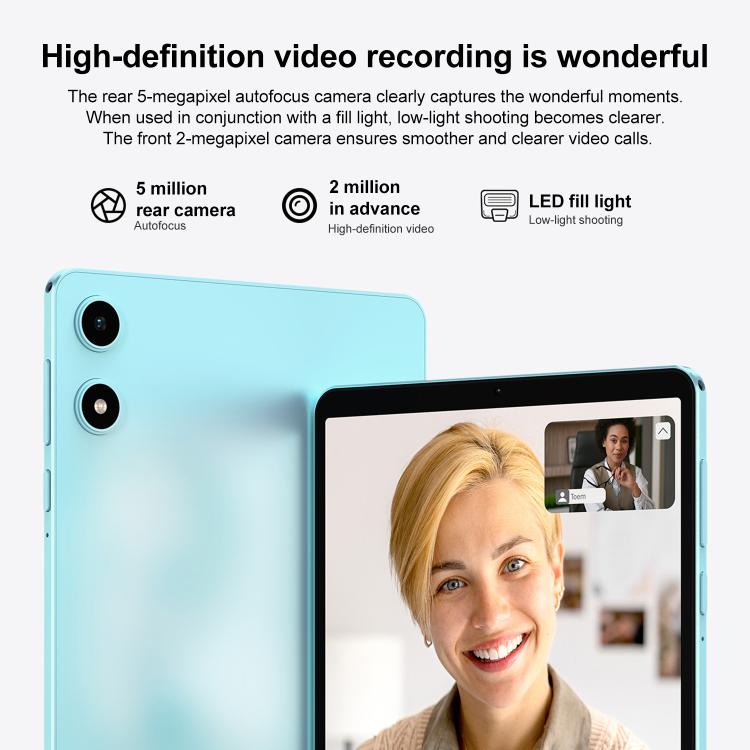 Teclast P50 Mini WiFi 태블릿 PC, 4GB+128GB, 8.7인치 안드로이드 15 Unisoc T606 옥타 코어, P50 Mini