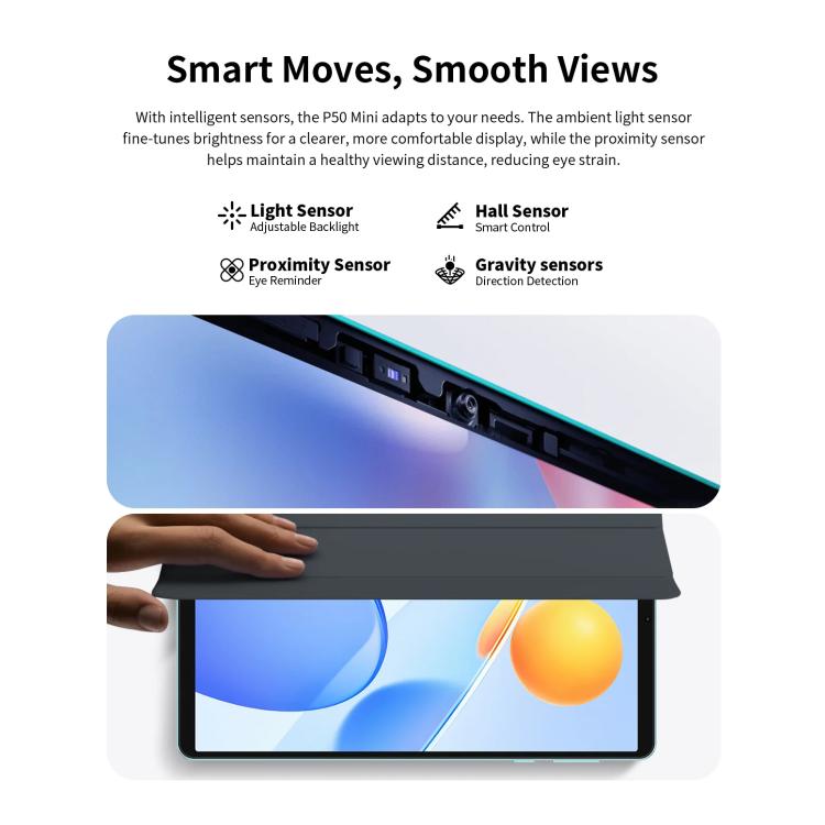 Teclast P50 Mini WiFi 태블릿 PC, 4GB+128GB, 8.7인치 안드로이드 15 Unisoc T606 옥타 코어, P50 Mini