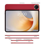 Teclast T65 Plus 4G LTE 태블릿 PC, 8GB+256GB, 13.4인치 안드로이드 15 MediaTek Helio G99 옥타 코어, 듀얼 SIM 지원, T65 Plus