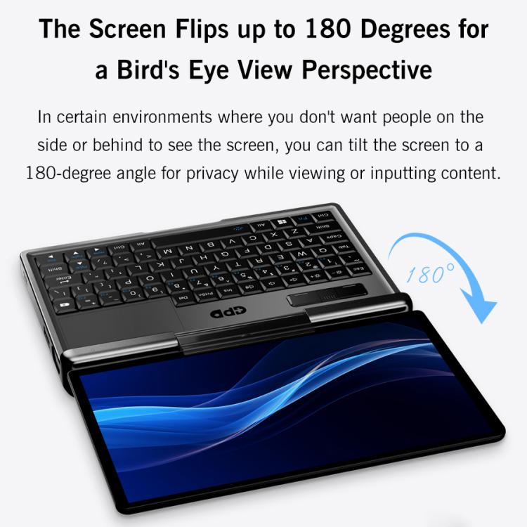 GPD MicroPC 2 핸드헬드 게이밍 PC, 16GB+512GB, 7인치 Windows 11 Pro 인텔 프로세서 N250, 미국 플러그, WMC2573AU, WMC2573EU, WMC2573UK, WMC2573US