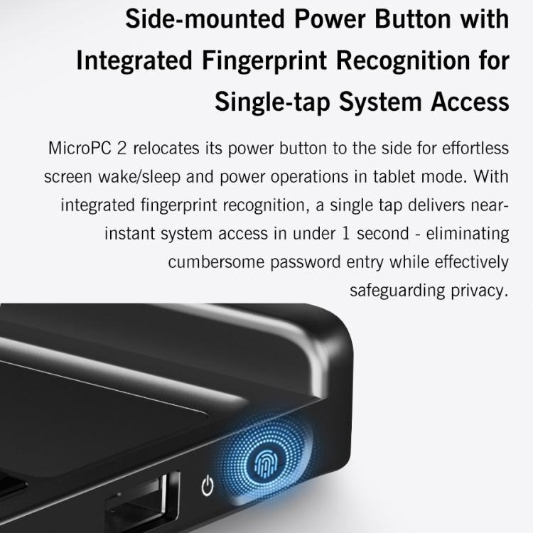 GPD MicroPC 2 핸드헬드 게이밍 PC, 16GB+512GB, 7인치 Windows 11 Pro 인텔 프로세서 N250, 미국 플러그, WMC2573AU, WMC2573EU, WMC2573UK, WMC2573US