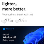Windows 11 Intel Pentium Gold 8505, Turbo Max 4.4GHz, with Keyboard, Support Wi-Fi6 & BT, Pentium 8505 8GB+512GB