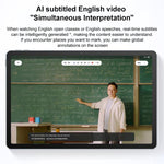 레노버 샤오신 패드 11 페이퍼라이크 스크린, 11인치 WiFi 태블릿, 8GB+128GB, 안드로이드 15, MediaTek Dimensity 6300 옥타코어, 미국 플러그, 8GB+128GB 소프트 라이트 스크린