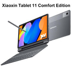 레노버 샤오신 패드 11 페이퍼라이크 스크린, 11인치 WiFi 태블릿, 8GB+128GB, 안드로이드 15, MediaTek Dimensity 6300 옥타코어, 미국 플러그, 8GB+128GB 소프트 라이트 스크린