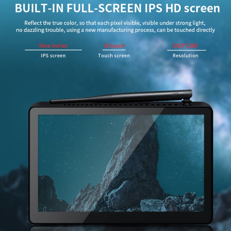 PiPo X9S 올인원 미니 PC, 9.0인치, 4GB+64GB, 윈도우 10 인텔 셀러론 J4105 쿼드 코어, 미국 플러그, 4GB+64GB