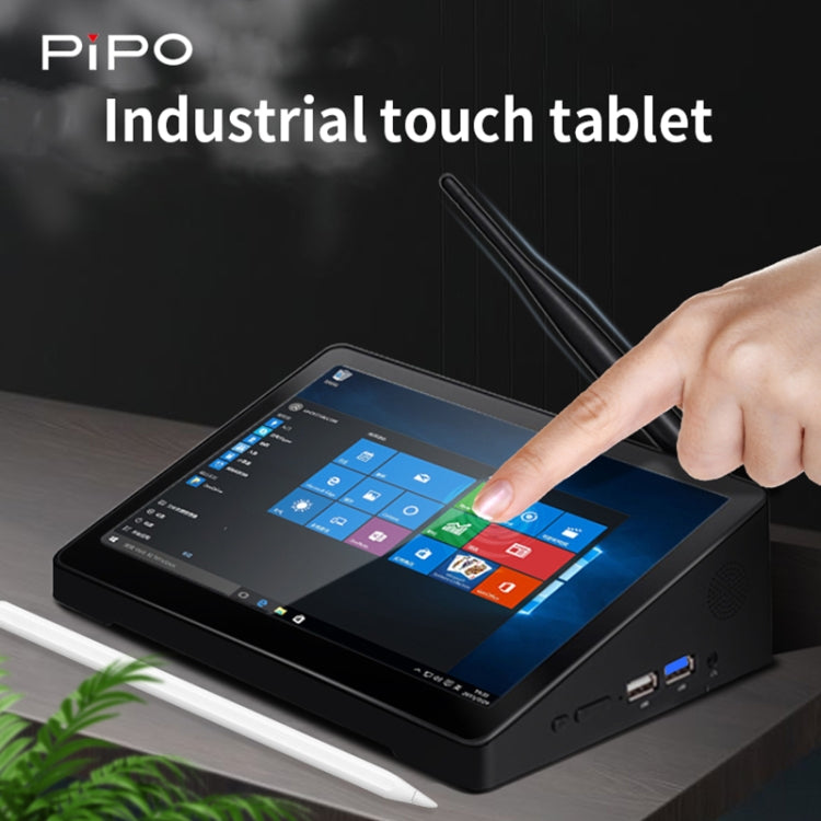 PiPo X9S 올인원 미니 PC, 9.0인치, 4GB+64GB, 윈도우 10 인텔 셀러론 J4105 쿼드 코어, 미국 플러그, 4GB+64GB