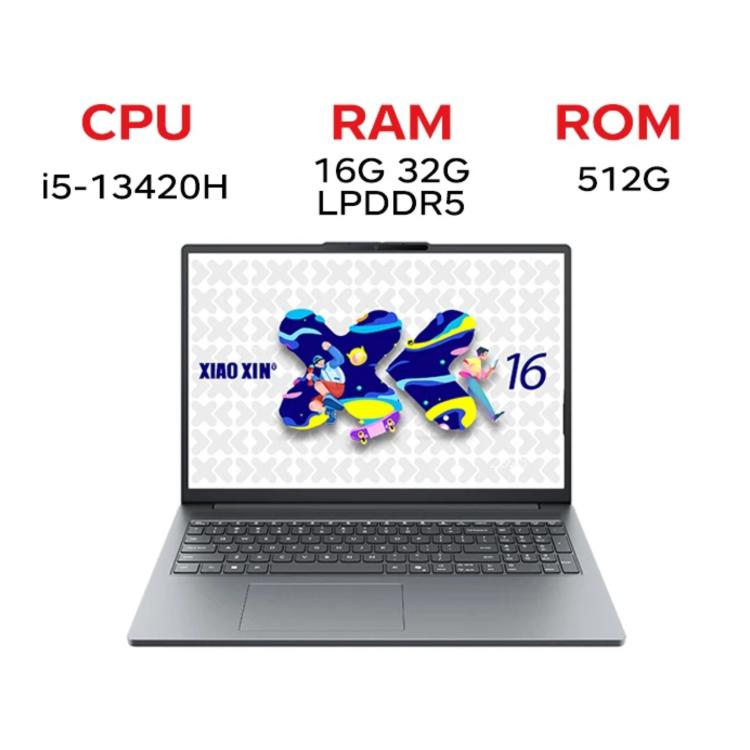 레노버 샤오신 16 SE 2025 노트북, 16인치, 16GB+512GB, 윈도우 11, 인텔 코어 i5-13420H 8코어, 미국 플러그, 샤오신 16 SE 2025
