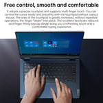 윈도우 10 프로페셔널 에디션, 인텔 코어 i5-1135G7 쿼드 코어 최대 4.2GHz, WiFi 6 & 블루투스 & HDMI 지원, 미국 플러그 (블루), 요가 1JCD 코어 i5