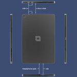 Jumper EZpad V10 플러스 태블릿 PC, 8GB+128GB, 10.1인치 Windows 11 OS Intel Pentium Gold 6500Y 듀얼 코어, 미국 플러그, 8GB+128GB