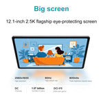 레노버 샤오신 패드 12.1인치 2025 WiFi 태블릿, 8GB+256GB, MediaTek Dimensity 6400 옥타코어, 미국 플러그, 8GB+256GB