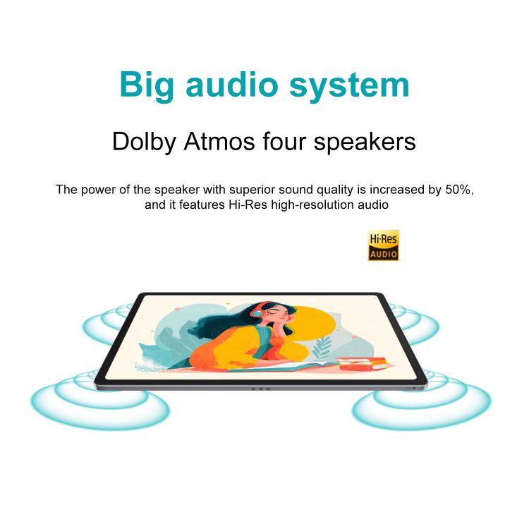레노버 샤오신 패드 12.1인치 2025 WiFi 태블릿, 12GB+256GB, MediaTek Dimensity 6400 옥타코어, 미국 플러그, 12GB+256GB