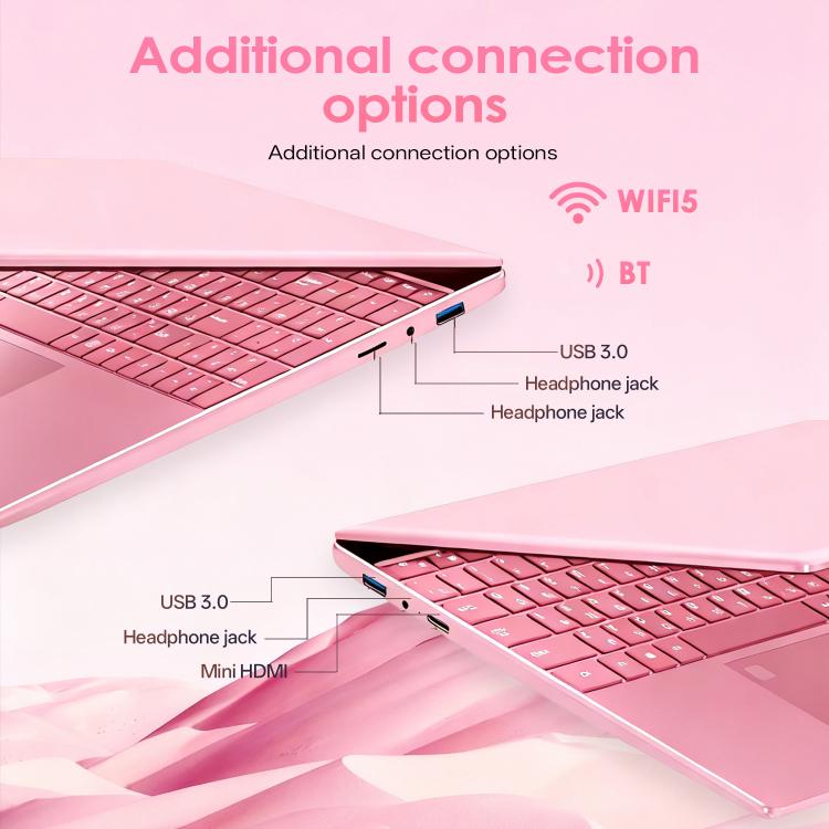 GXMO T152J 15.6인치 노메모리 노트북, Windows 11 Pro 인텔 셀러론 N5100 쿼드 코어, 지문 인식 지원, AU 플러그, 노메모리, AU 플러그