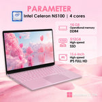 GXMO T152J 15.6인치 노트북, 16GB+512GB, 윈도우 11 프로 인텔 셀러론 N5100 쿼드 코어, 지문 인식 잠금 해제 지원, 미국 플러그, 16GB+512GB, 미국 플러그