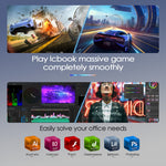GXMO G156 15.6인치 노트북, 16GB+512GB, 윈도우 11 AMD 라이젠 7 5825U 옥타 코어, 지문 인식 잠금 해제 지원, 미국 플러그, 32GB+1TB