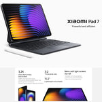 샤오미 패드 7 11.2인치, 8GB+256GB, HyperOS 2 Qualcomm Snapdragon 7+ Gen3 옥타 코어, 8GB+256GB