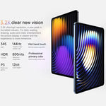 샤오미 패드 7 11.2인치, 8GB+256GB, HyperOS 2 Qualcomm Snapdragon 7+ Gen3 옥타 코어, 8GB+256GB