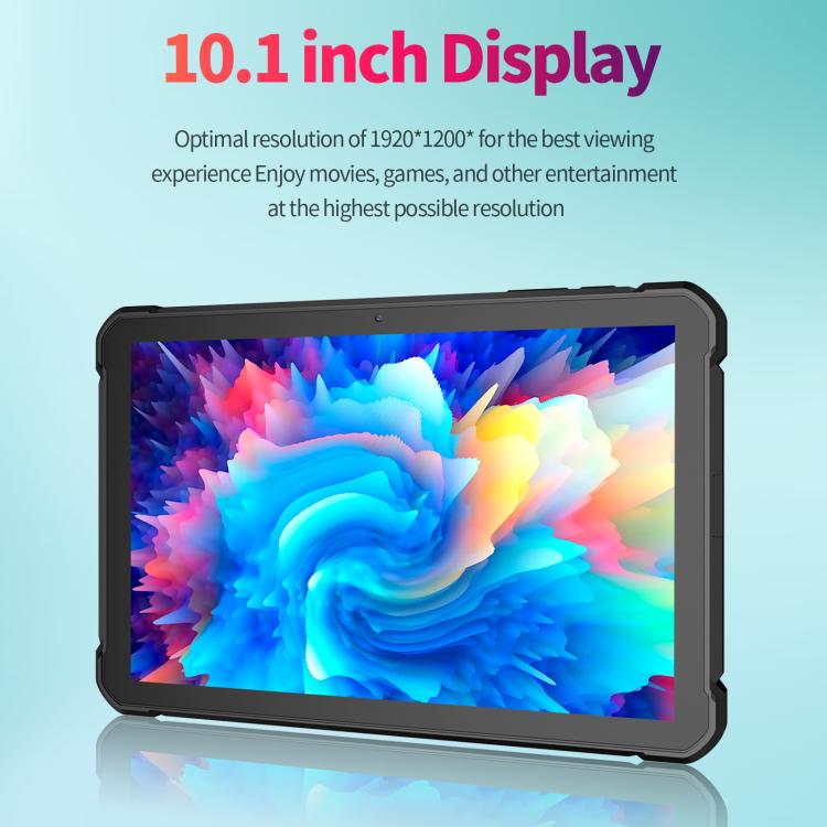 UNIWA UTAB R1040 IP67 방수 러기드 태블릿 PC, 8GB+128GB, 10.1인치 안드로이드 15 Mediatek MT8786 옥타 코어, 네트워크: 4G, 미국 플러그, UTAB R1040