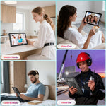 UNIWA UTAB R1040 IP67 방수 러기드 태블릿 PC, 8GB+128GB, 10.1인치 안드로이드 15 Mediatek MT8786 옥타 코어, 네트워크: 4G, 미국 플러그, UTAB R1040