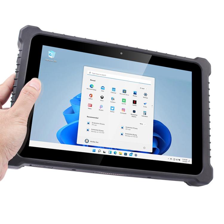 UNIWA WinPad W105 러기드 태블릿 PC, 8GB+128GB, 10.1인치 윈도우 11 프로 인텔 코어 i5-1235U, 영국 플러그, WinPad W105
