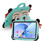 BDF 7인치 WiFi 키즈 태블릿 PC 네자 실리콘 케이스, 2GB+32GB, 안드로이드 8.1 MTK6735 쿼드 코어 CPU, 미국 플러그, 4GB+64GB