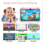 BDF 7 inch WiFi Kids Tablet PC with Spaceman Silicone Case, 1GB+16GB, Android 8.1 MTK6735 Quad Core CPU, US Plug, 3GB+32GB