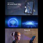 HOTWAV Tab R9 Pro IP68/IP69K 러기드 태블릿, 6GB+256GB, 11인치 Android 14 Unisoc T606 옥타 코어 4G 네트워크, 구글 플레이 포함 글로벌 버전, EU 플러그, Tab R9 Pro