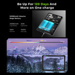 HOTWAV Tab R9 Pro IP68/IP69K 러기드 태블릿, 6GB+256GB, 11인치 Android 14 Unisoc T606 옥타 코어 4G 네트워크, 구글 플레이 포함 글로벌 버전, EU 플러그, Tab R9 Pro
