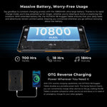 HOTWAV Tab R8 IP68/IP69K 견고한 태블릿, 4GB+128GB, 10.1인치 Android 14 Unisoc T606 옥타 코어 4G 네트워크, 글로벌 버전 구글 플레이 포함, EU 플러그, Tab R8