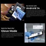 HOTWAV Tab R9 Plus IP68/IP69K 방수 방진 러기드 태블릿, 8GB+512GB, 11인치 Android 14 Unisoc T7280 옥타 코어 4G 네트워크, 글로벌 버전 구글 플레이 포함, EU 플러그, Tab R9 Plus