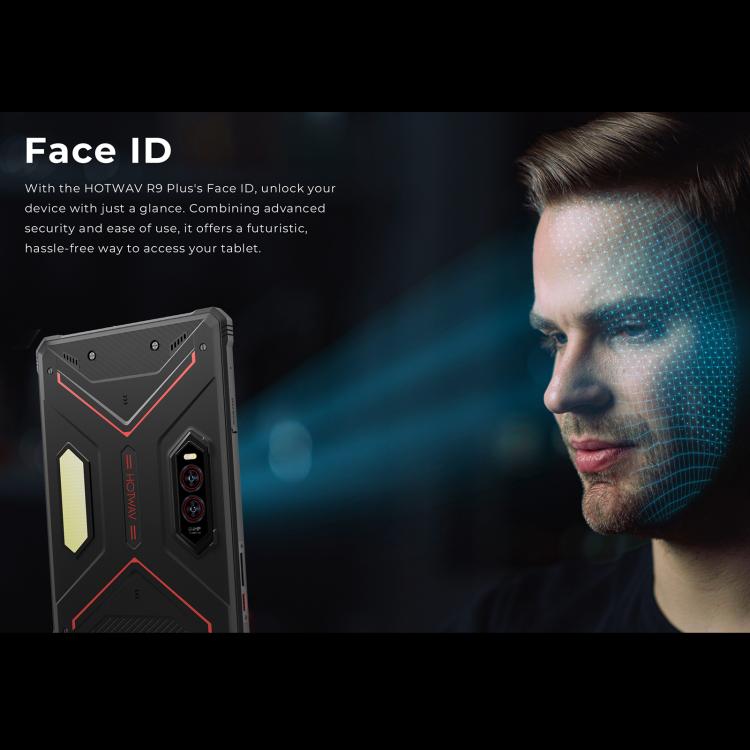 HOTWAV Tab R9 Plus IP68/IP69K 방수 방진 러기드 태블릿, 8GB+512GB, 11인치 Android 14 Unisoc T7280 옥타 코어 4G 네트워크, 글로벌 버전 구글 플레이 포함, EU 플러그, Tab R9 Plus